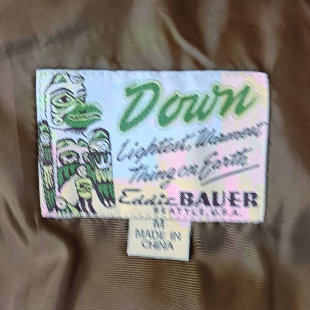 Eddie Bauer Vest Womens Medium Plaid Wool Down 550 Insulated Puffer Yukon Jacket - Picture 8 of 16